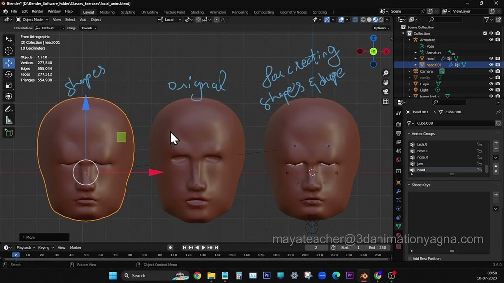 How to copy shape keys from one mesh to another? Animation and Rigging Blender Artists Community