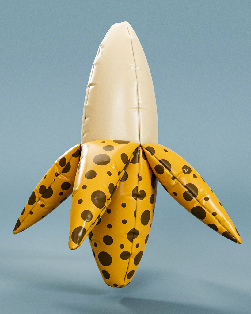 Inflatable Banana Finished Projects Blender Artists Community