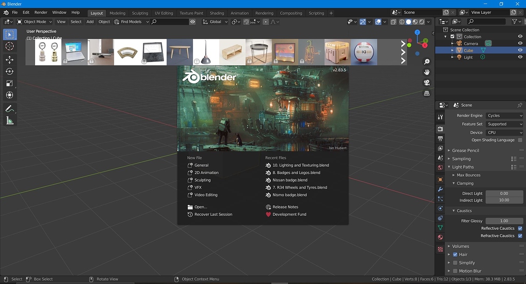Blenderkit Asset Bar always launching Released Scripts and Themes Blender Artists Community