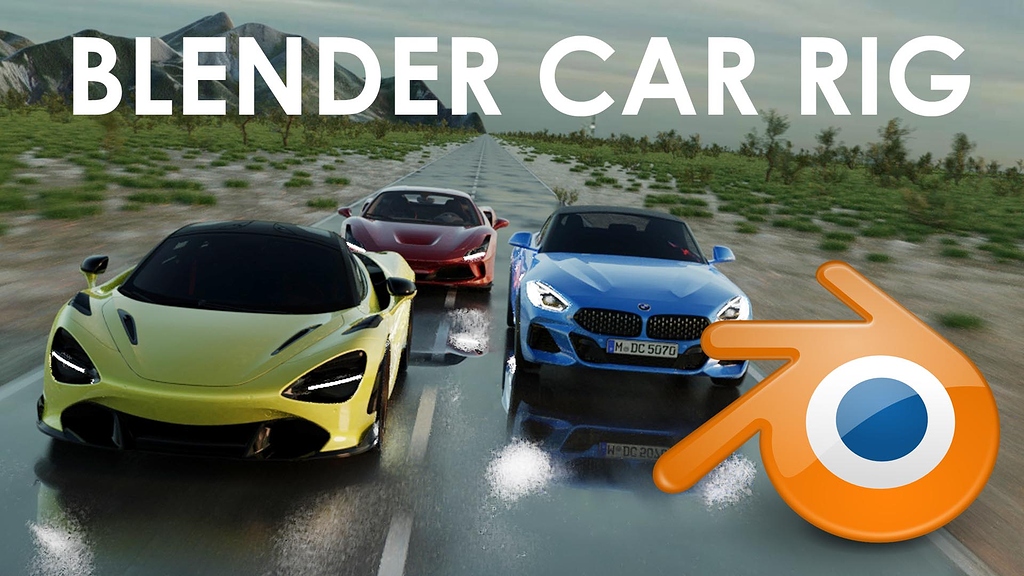 Blender Car Rig Works in Progress Blender Artists Community