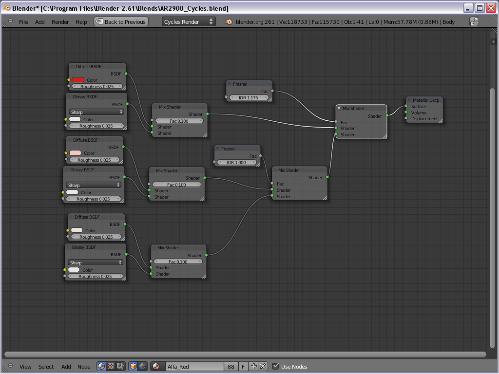 Car Paint Shader for Cycles Materials and Textures Blender Artists
