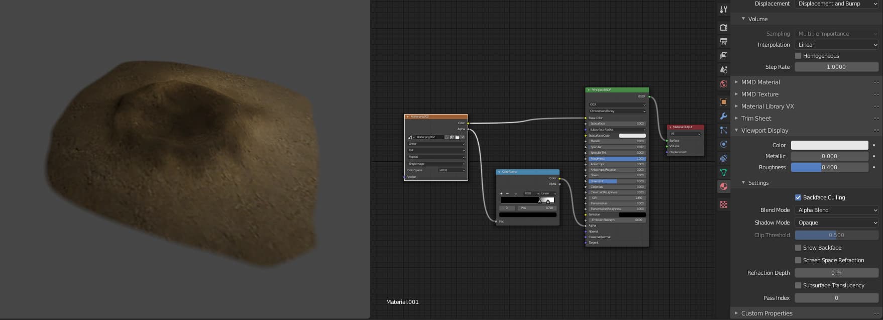 Alpha Texture to Blender Materials and Textures Blender Artists