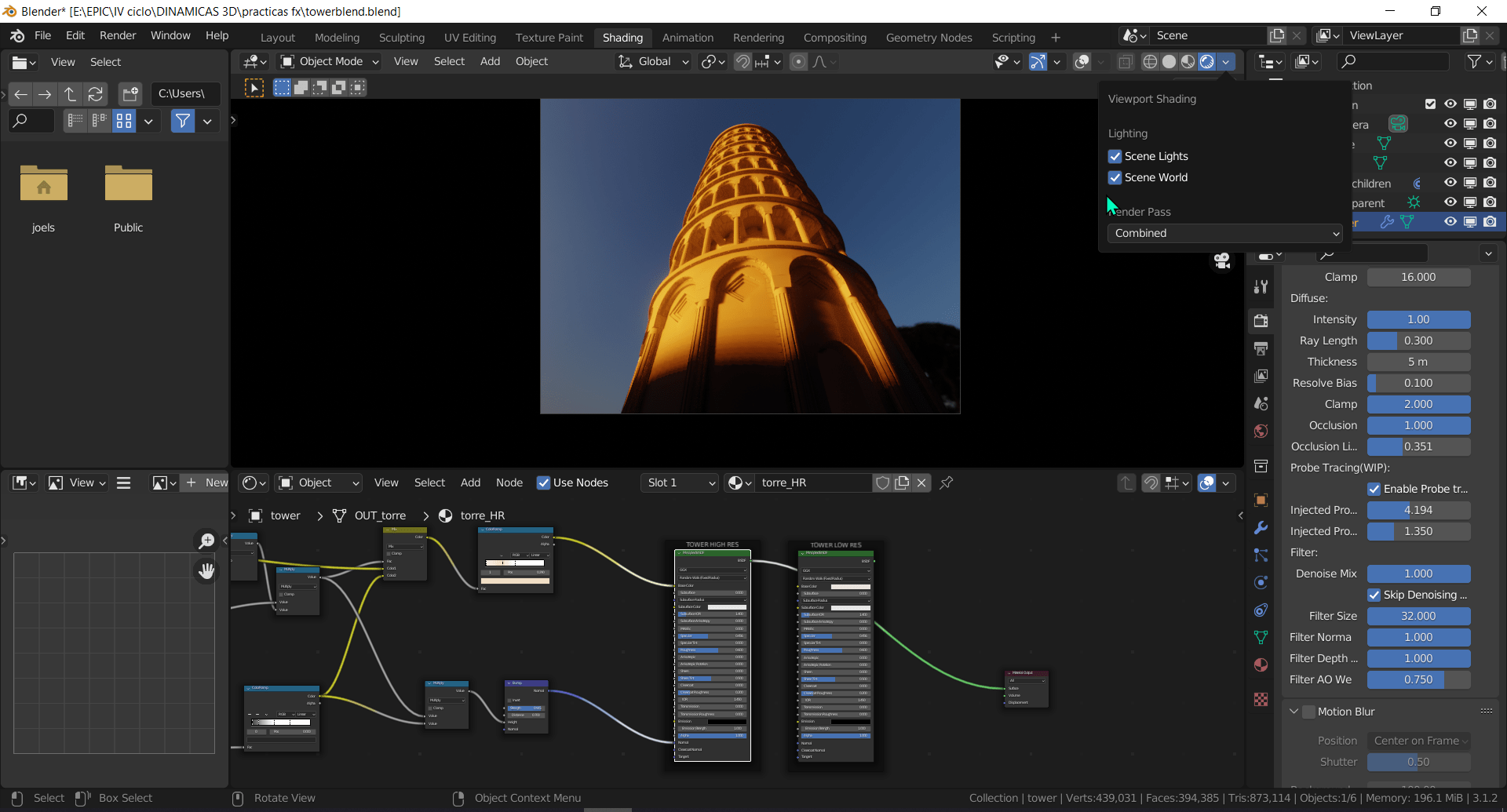 Screen Space Global Illumination for Eevee 692 by 0451 Released