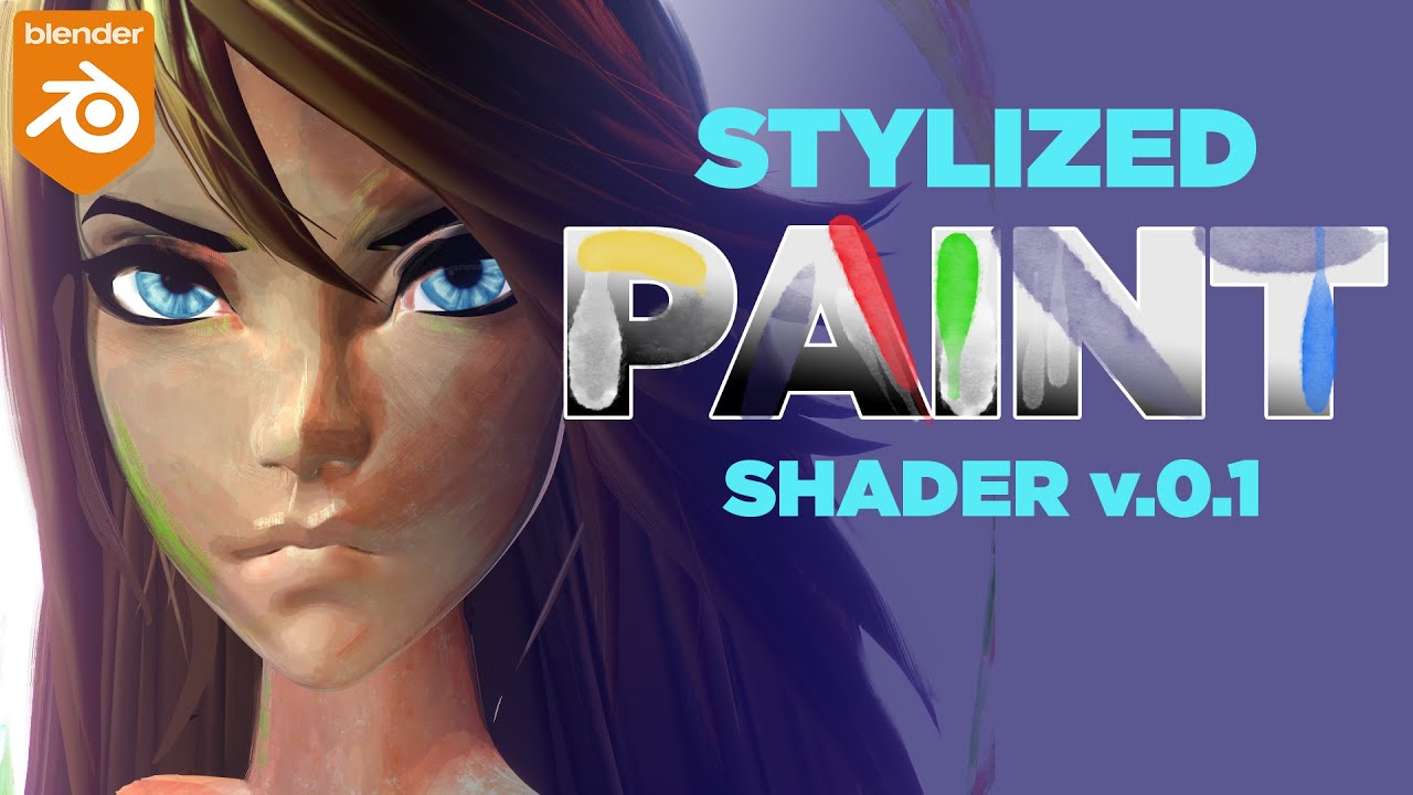 Stylized Painterly Shader in Blender EEVEE Materials and Textures