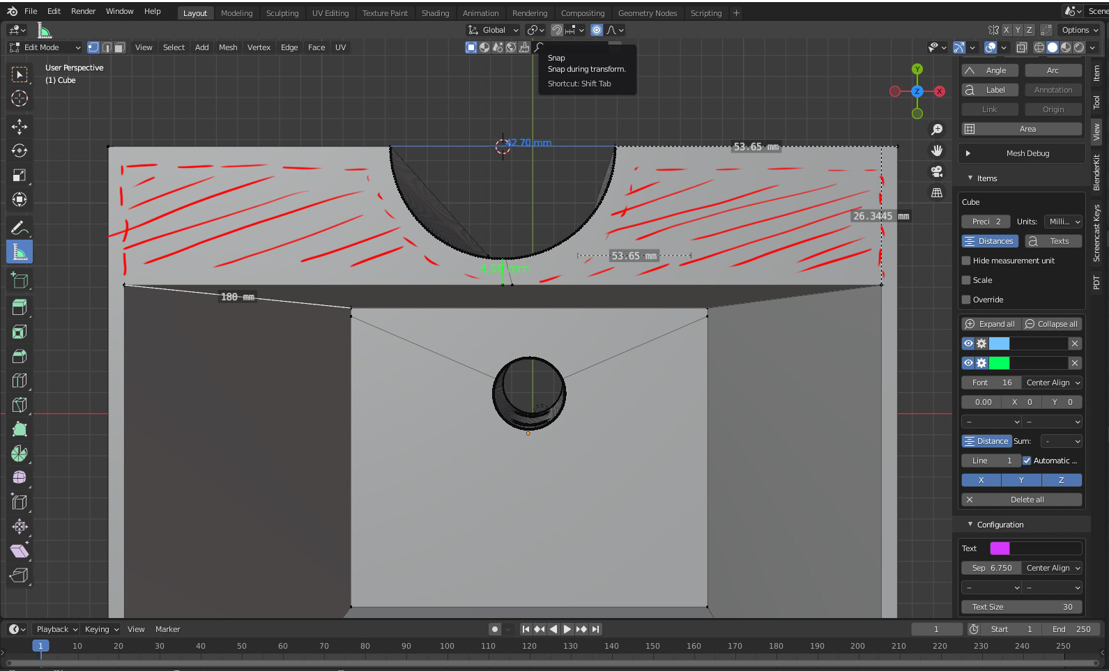 How to cut out custom shape from object Basics & Interface Blender