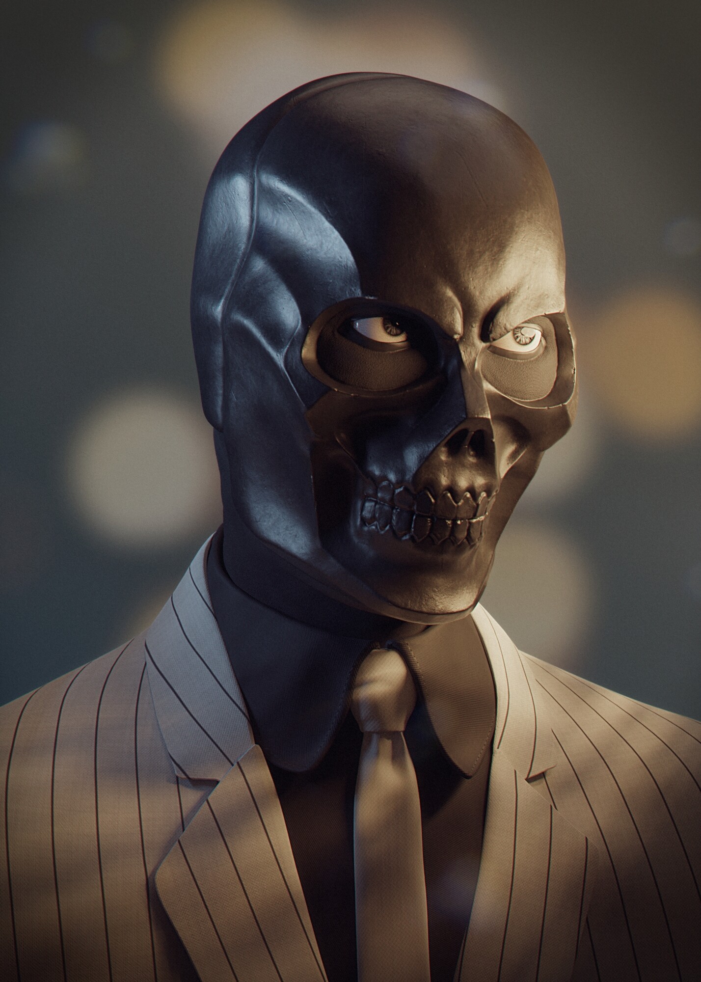 Black Mask Batman's Super Villain Finished Projects Blender