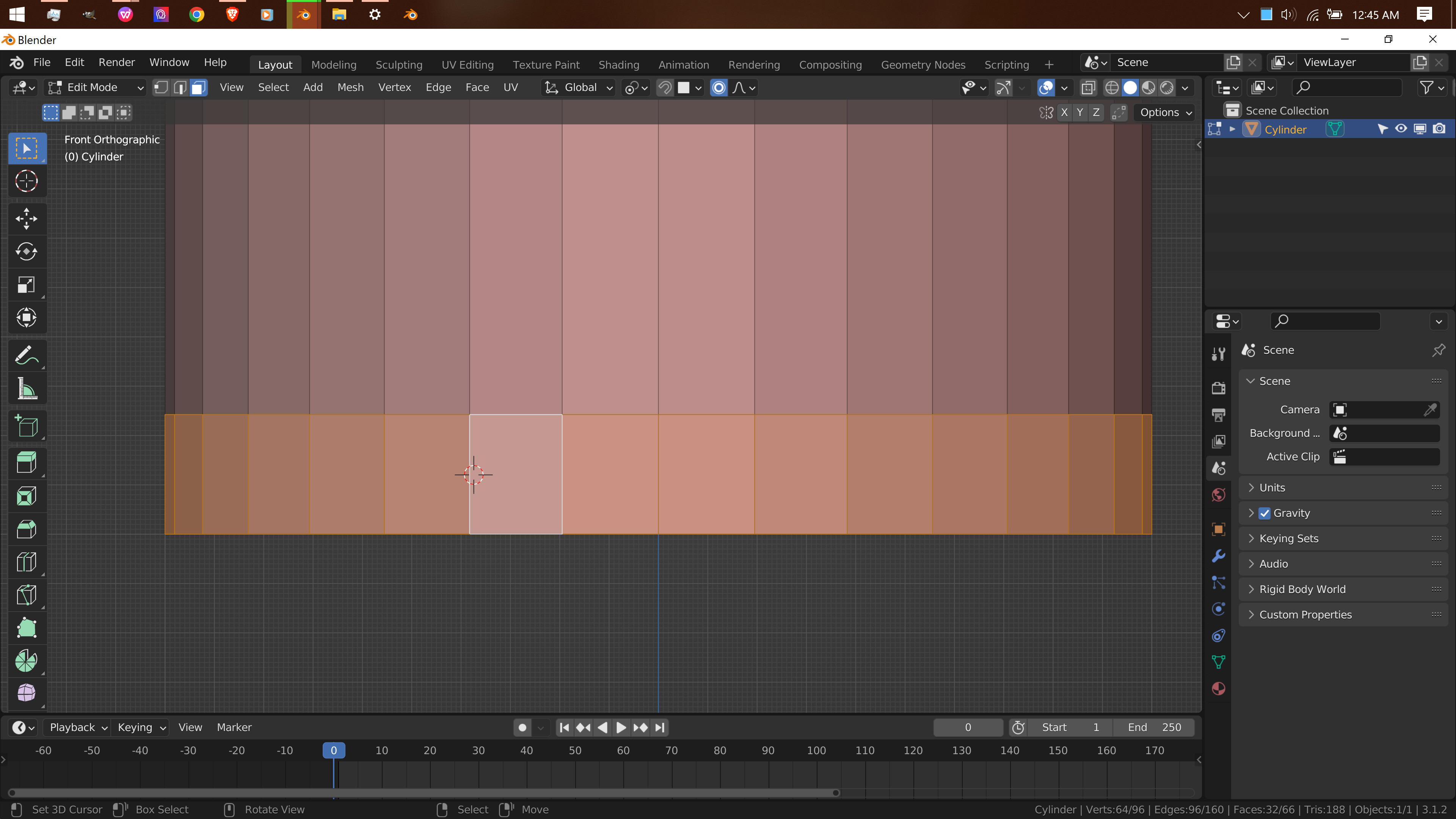 How do I select this row of faces? Modeling Blender Artists Community