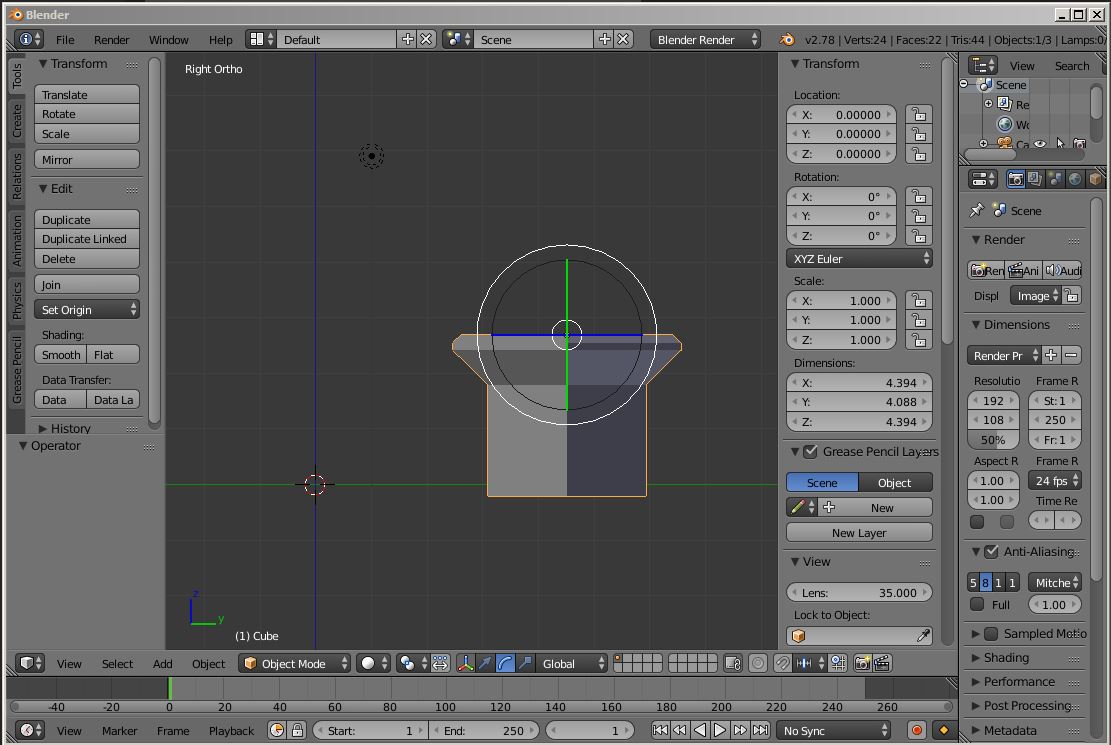 Object Rotation Problem Modeling Blender Artists Community