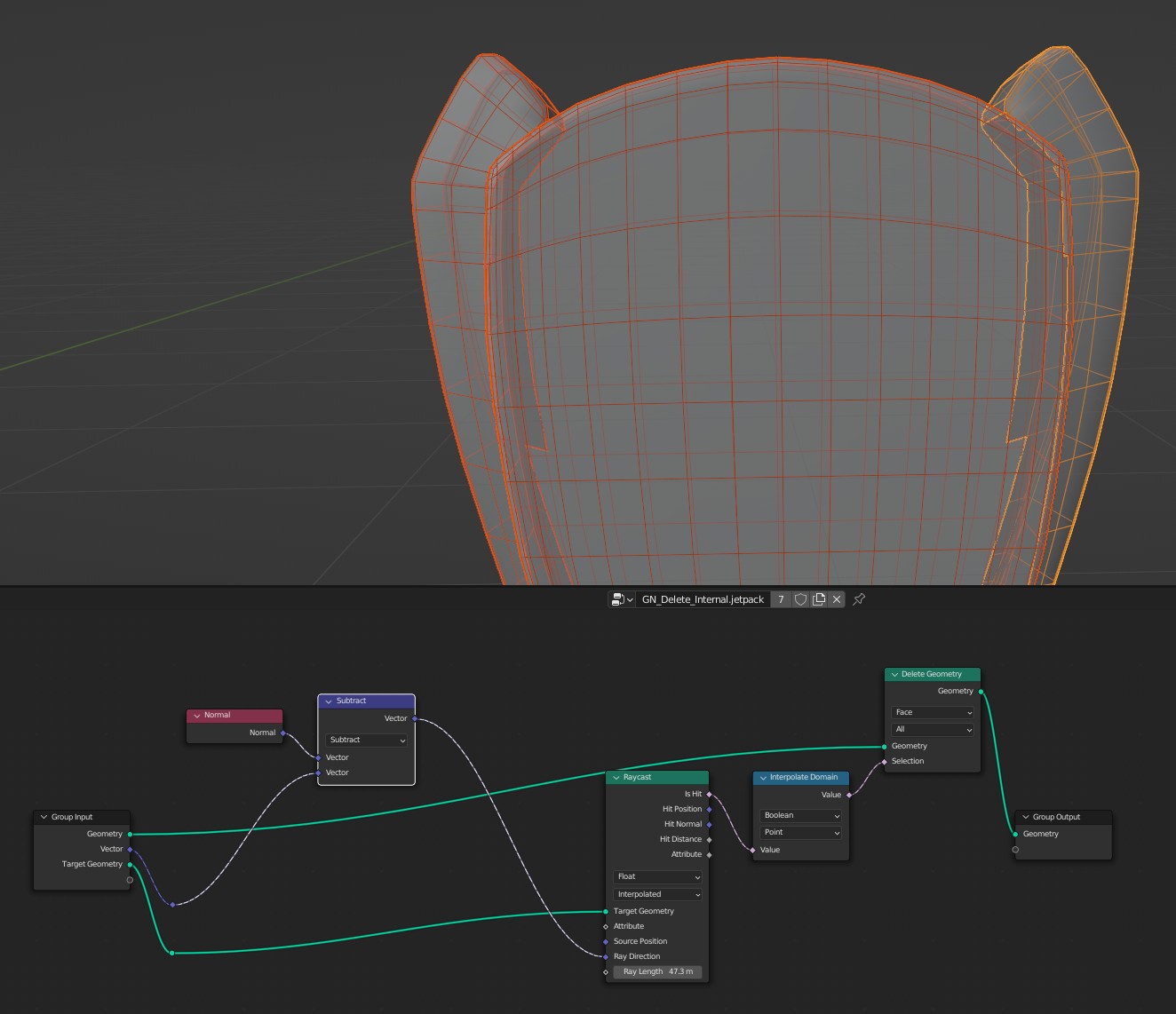 Selecting occluded faces Modeling Blender Artists Community