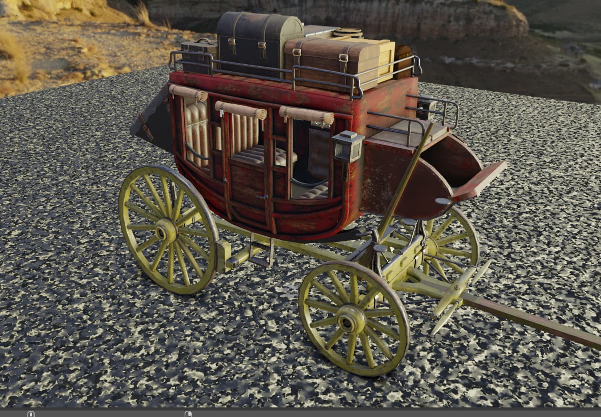 Stagecoach Finished Projects Blender Artists Community