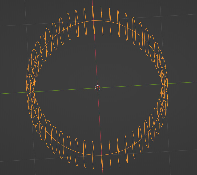 Align instances to curve tangent with geometry nodes Modeling