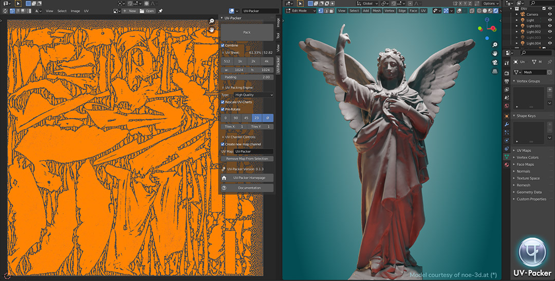 UVPacker for Blender (Free) (Update) Released Scripts and Themes