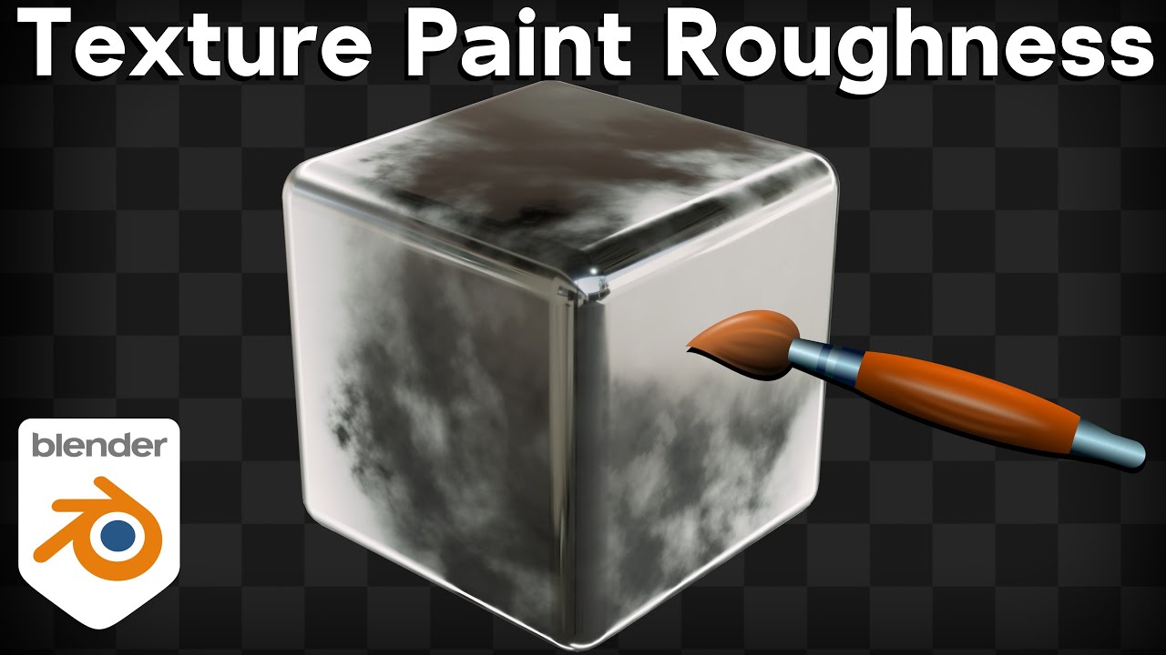 How to Texture Paint Roughness Maps in Blender (Tutorial) Tutorials