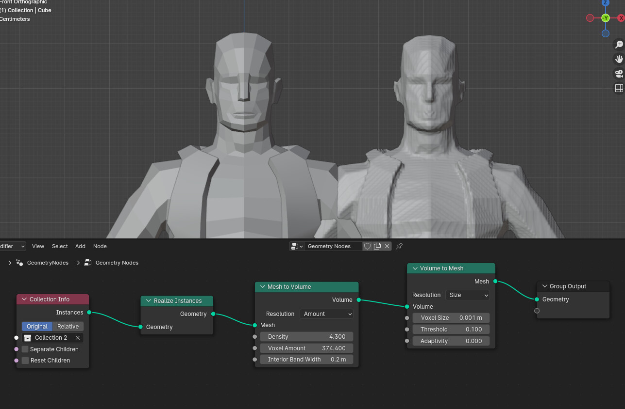 Fix model with numerous intersecting faces and no solid objects