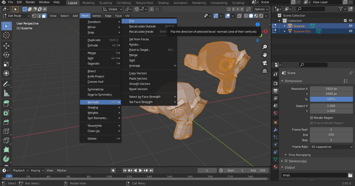 [Addon] Flippist flip normals on multiple objects Released Scripts