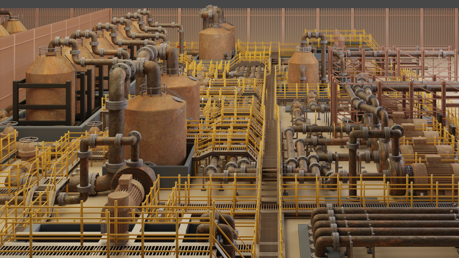 Industrial Setting Finished Projects Blender Artists Community