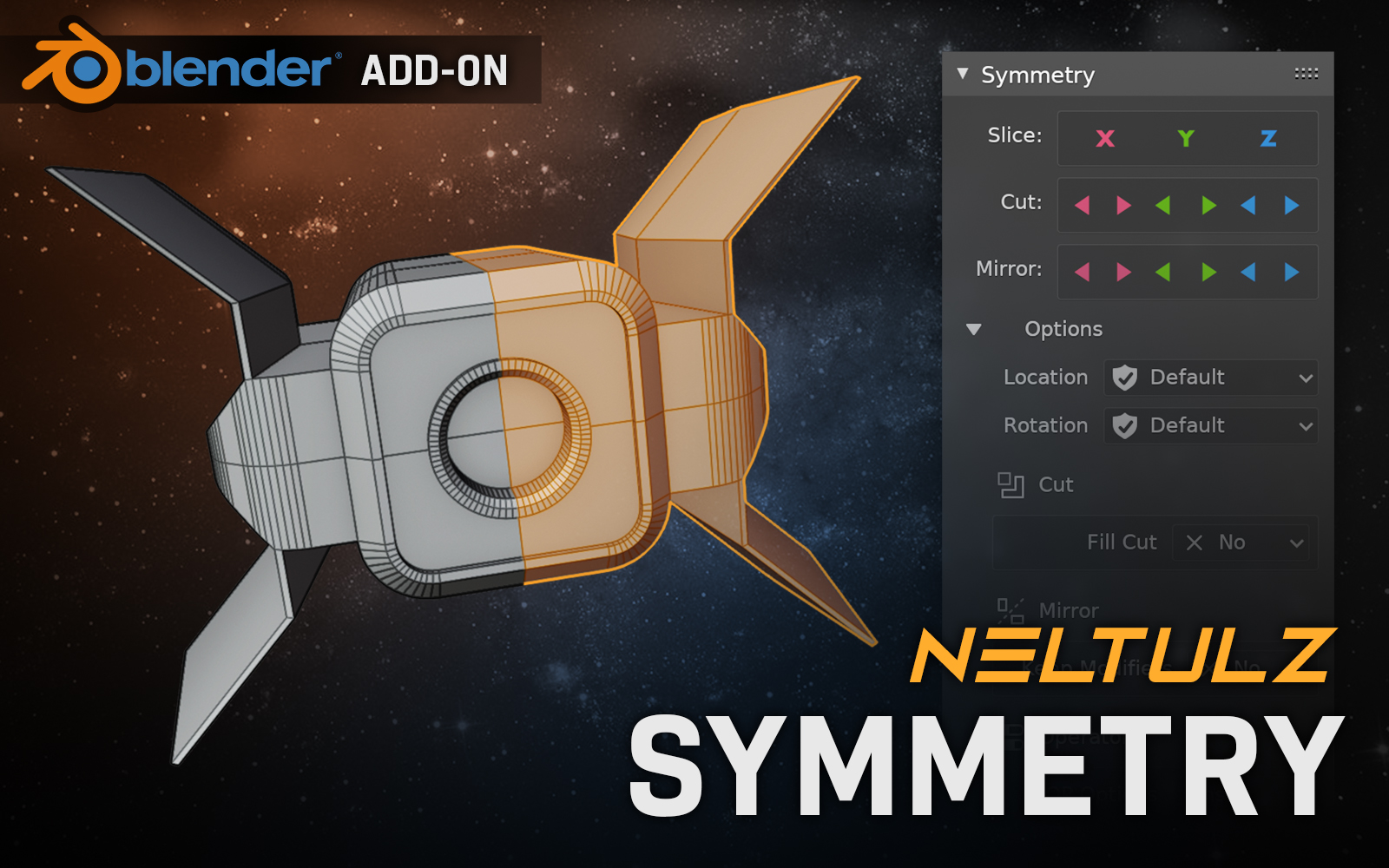 (☠ Retired) Neltulz Symmetry 1.0.1 Blender 2.8 Released Scripts