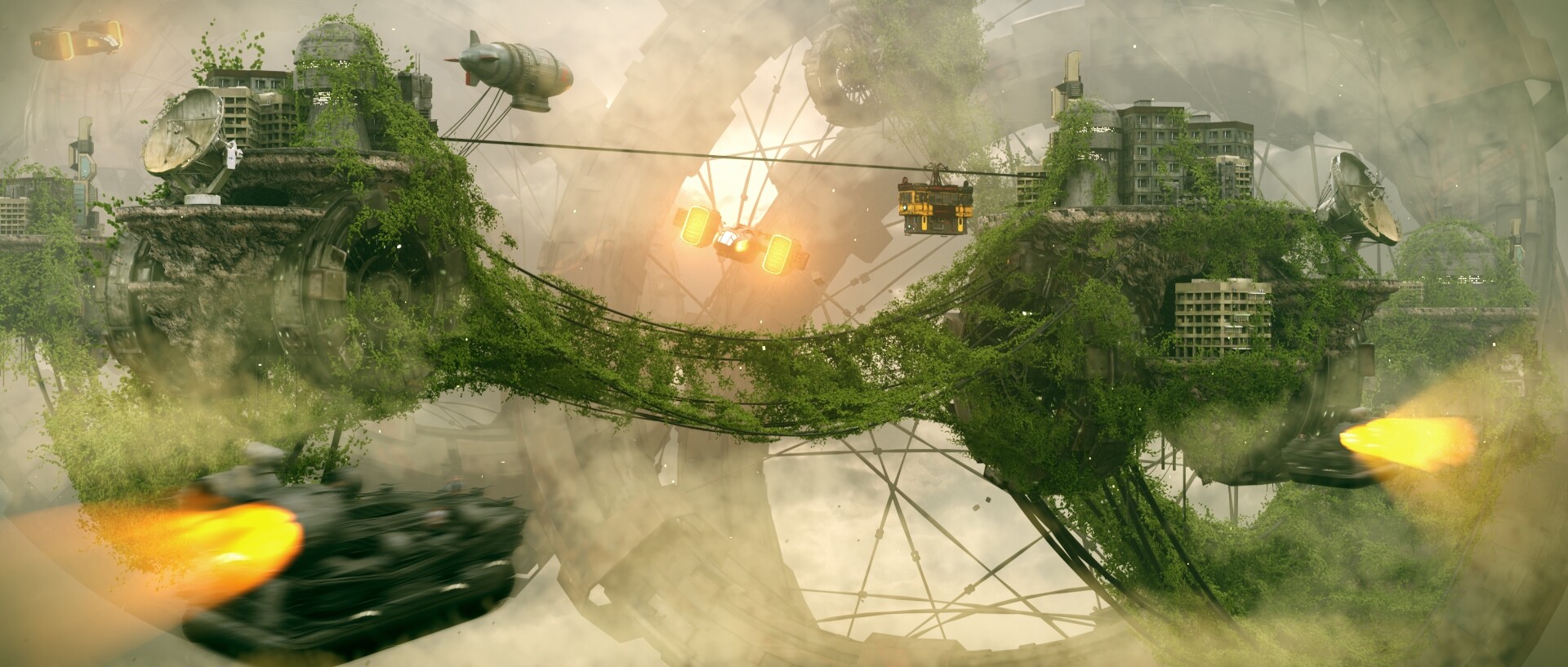 Scifi Floating Islands Finished Projects Blender Artists Community