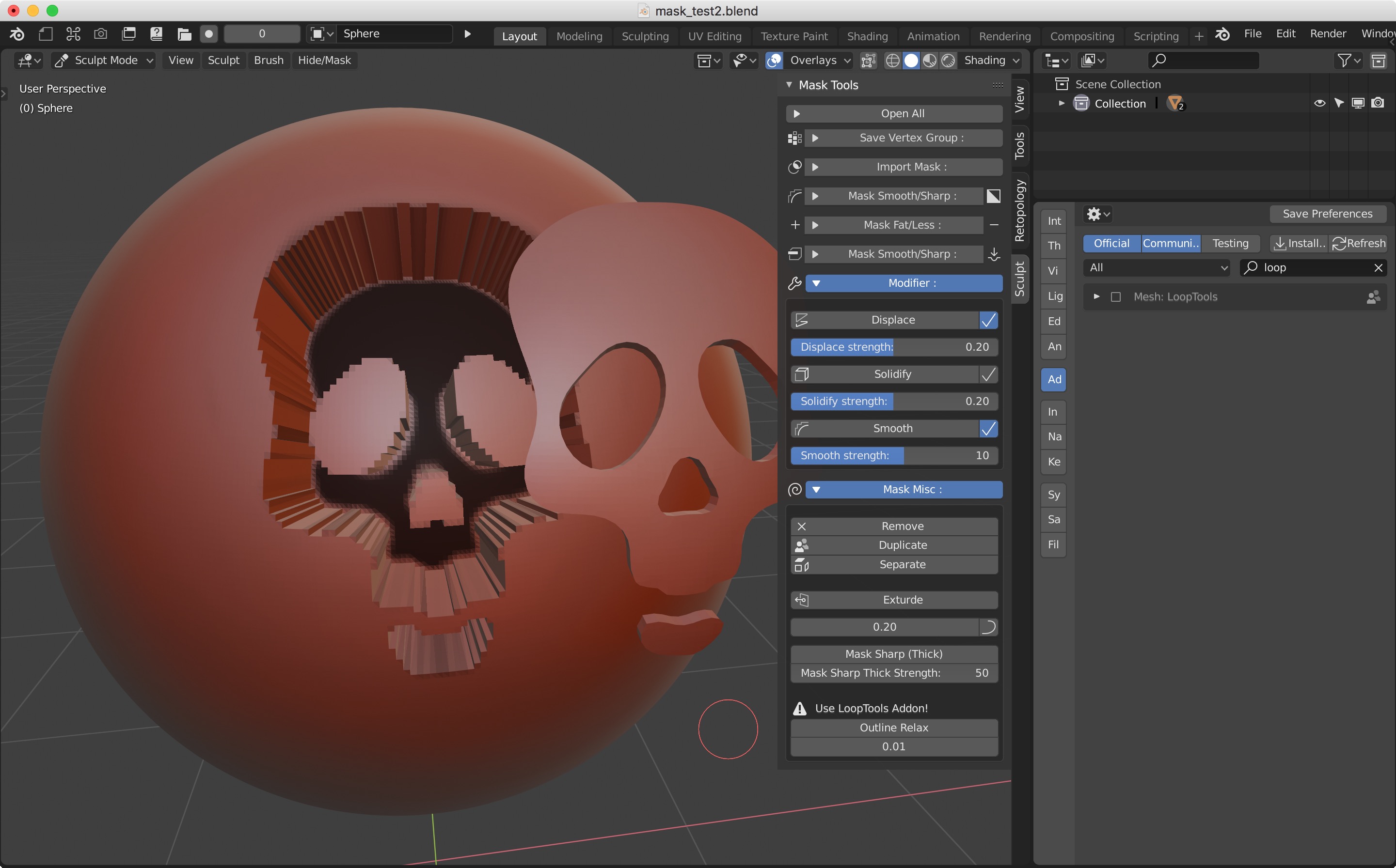 Mask Tools 64 by Bookyakuno Released Scripts and Themes Blender