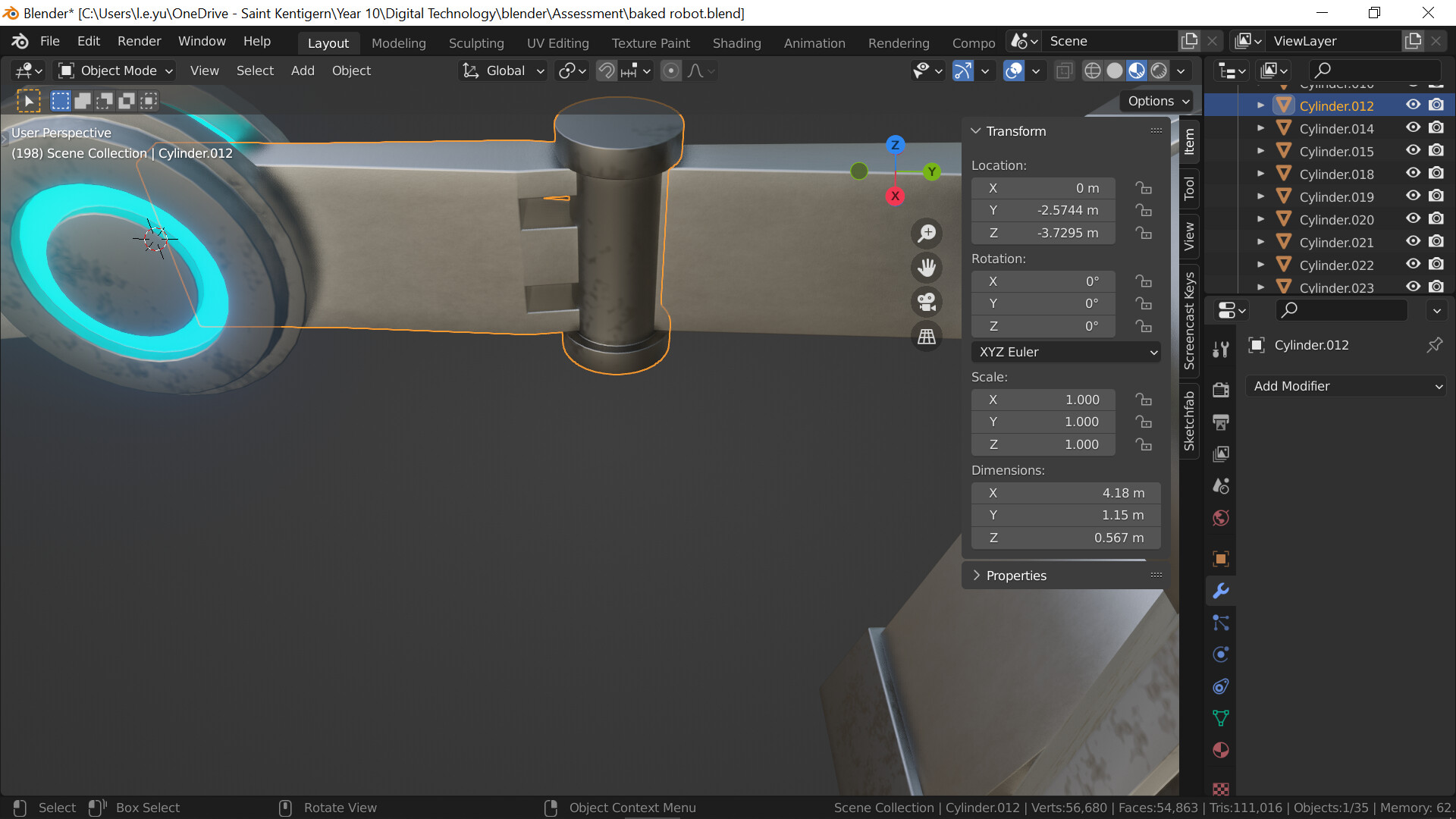 Object disappears when tab into edit mode from object mode Modeling