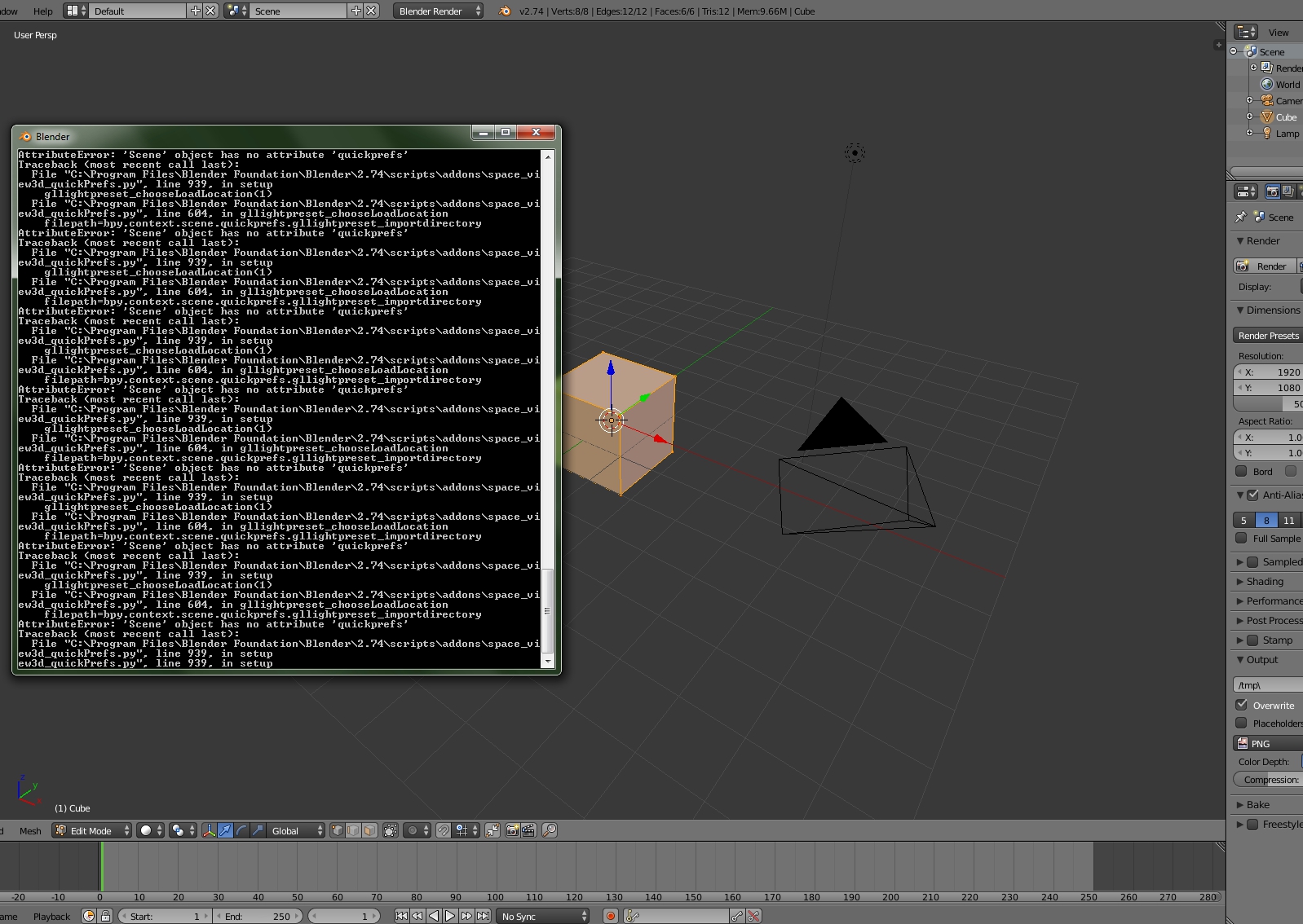 Blender windows flickering, button disapper and other problems