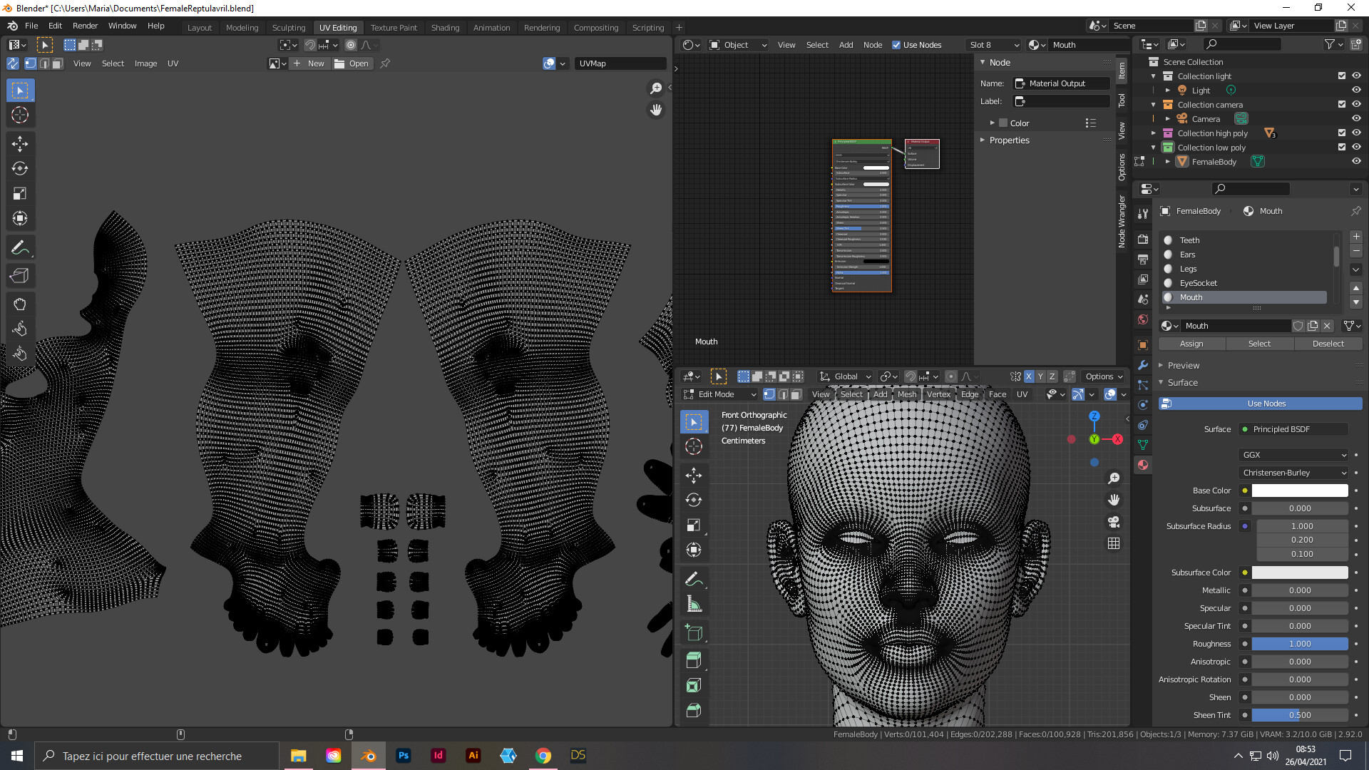 How to bake UDIM in Blender Materials and Textures Blender Artists