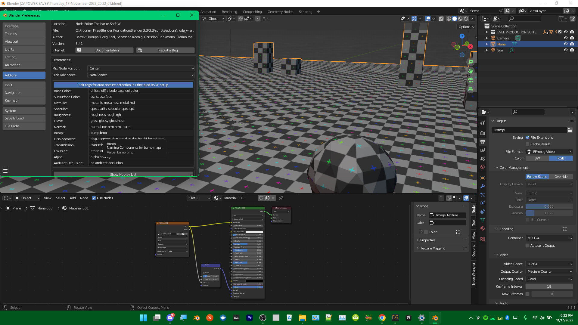 How do I easily append "_diffuse" to to all diffuse textures filenames