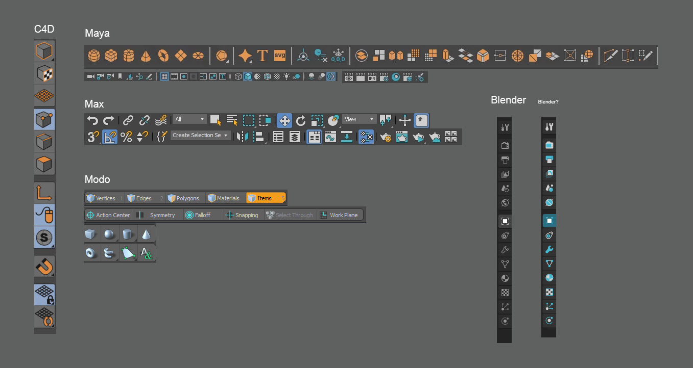 New icons for Blender 2.8 2731 by Notformortaleyes Blender
