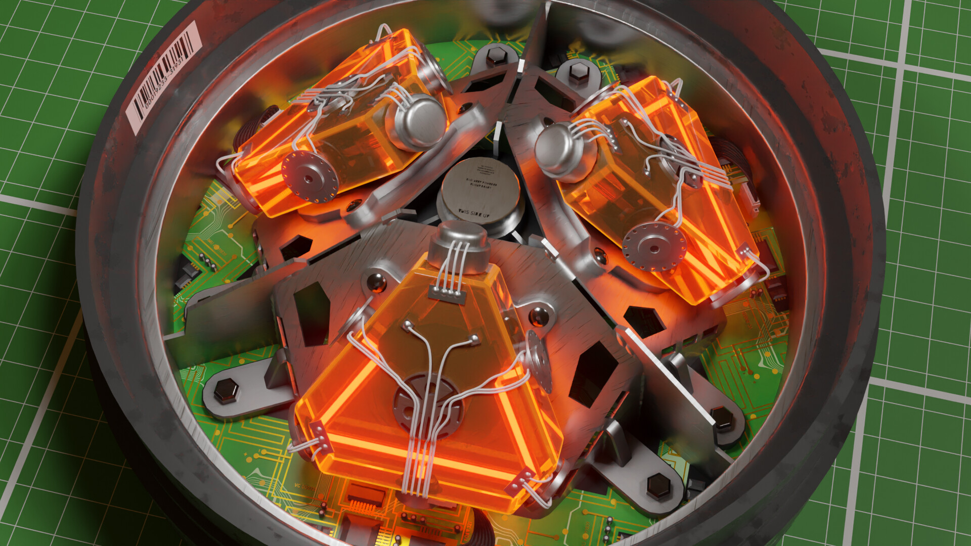 Ring Laser Gyro Finished Projects Blender Artists Community