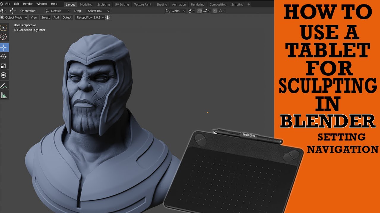 How do you setup your graphics tablet Basics & Interface Blender