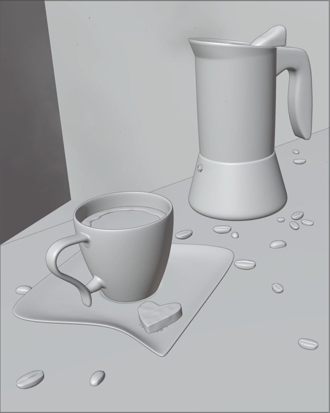 Espresso Maker Finished Projects Blender Artists Community