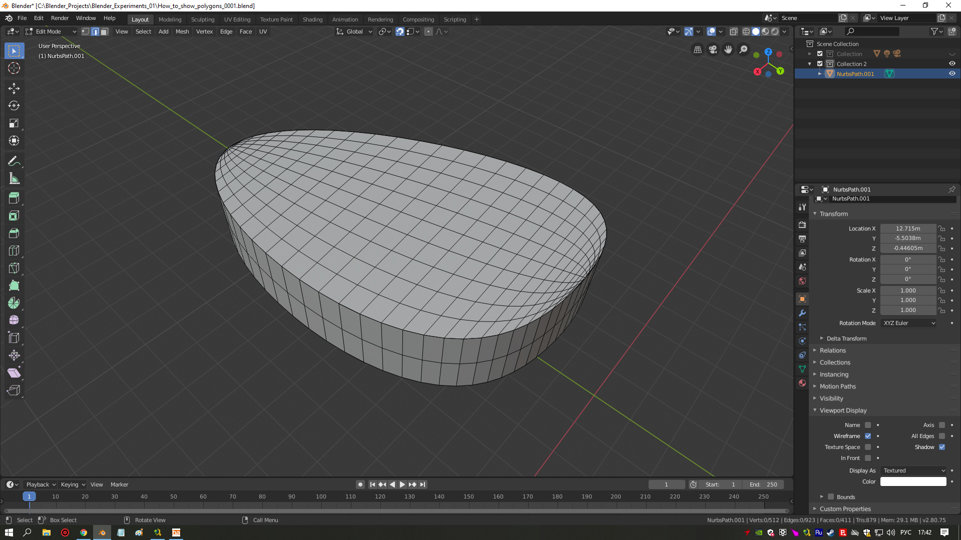How to show polygons Modeling Blender Artists Community