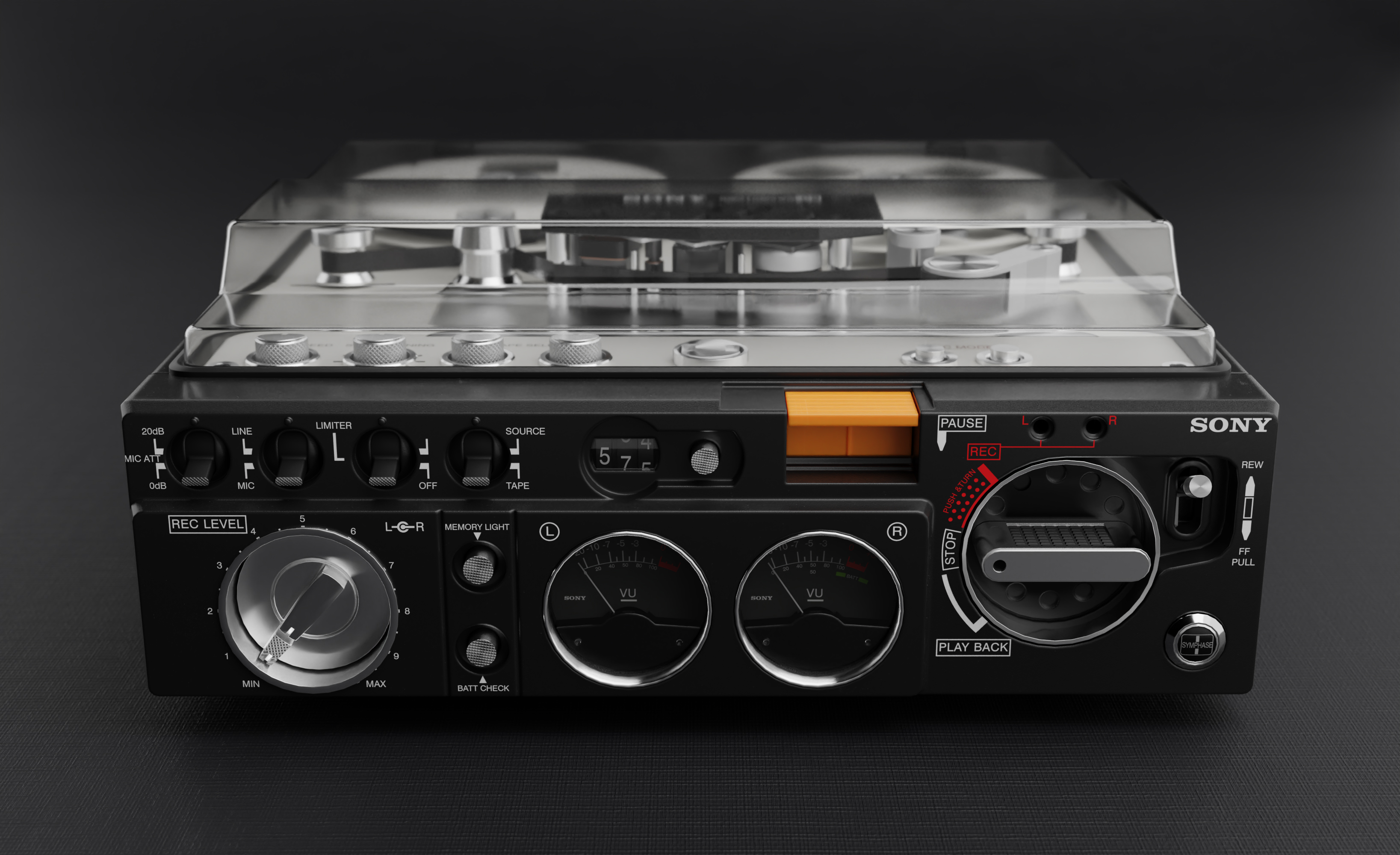 MindHunter SONY TC5102 Tape recorder Finished Projects Blender