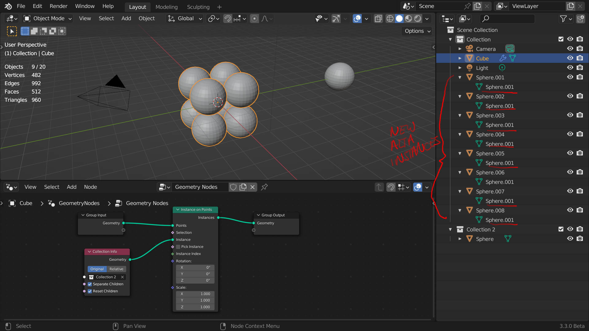 Geo nodes instances to real instances? Modeling Blender Artists