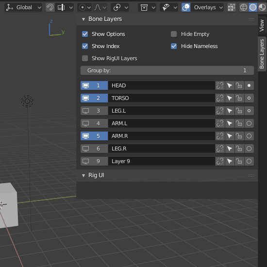 Bone layer management addon for Blender 2.78? Animation and Rigging