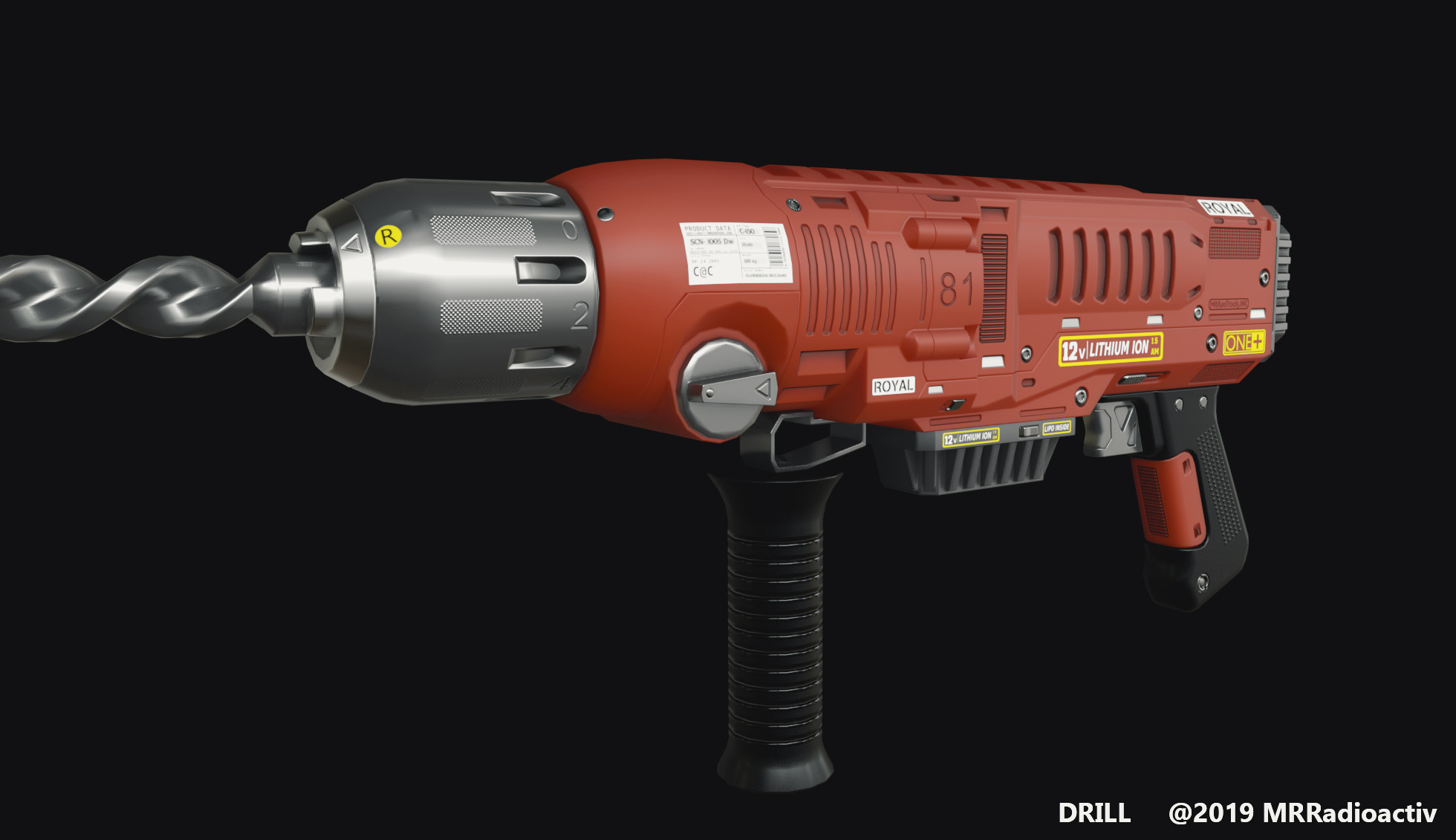Drill Model WIP Works in Progress Blender Artists Community