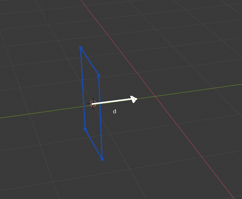 Move vertices along direction with Python Python Support Blender