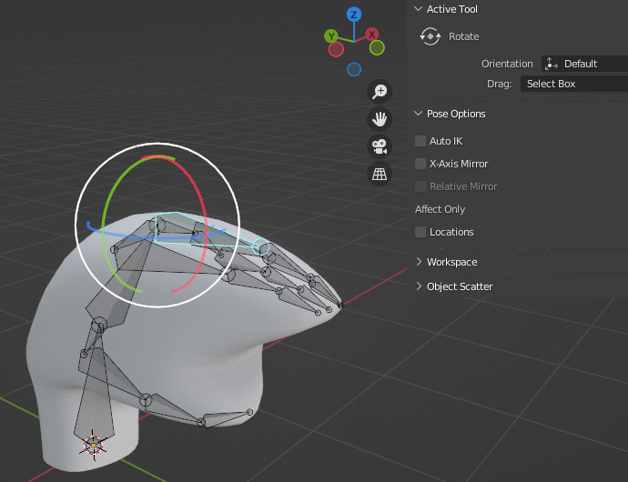 Where do I enable or disable Rest Postion? Animation and Rigging