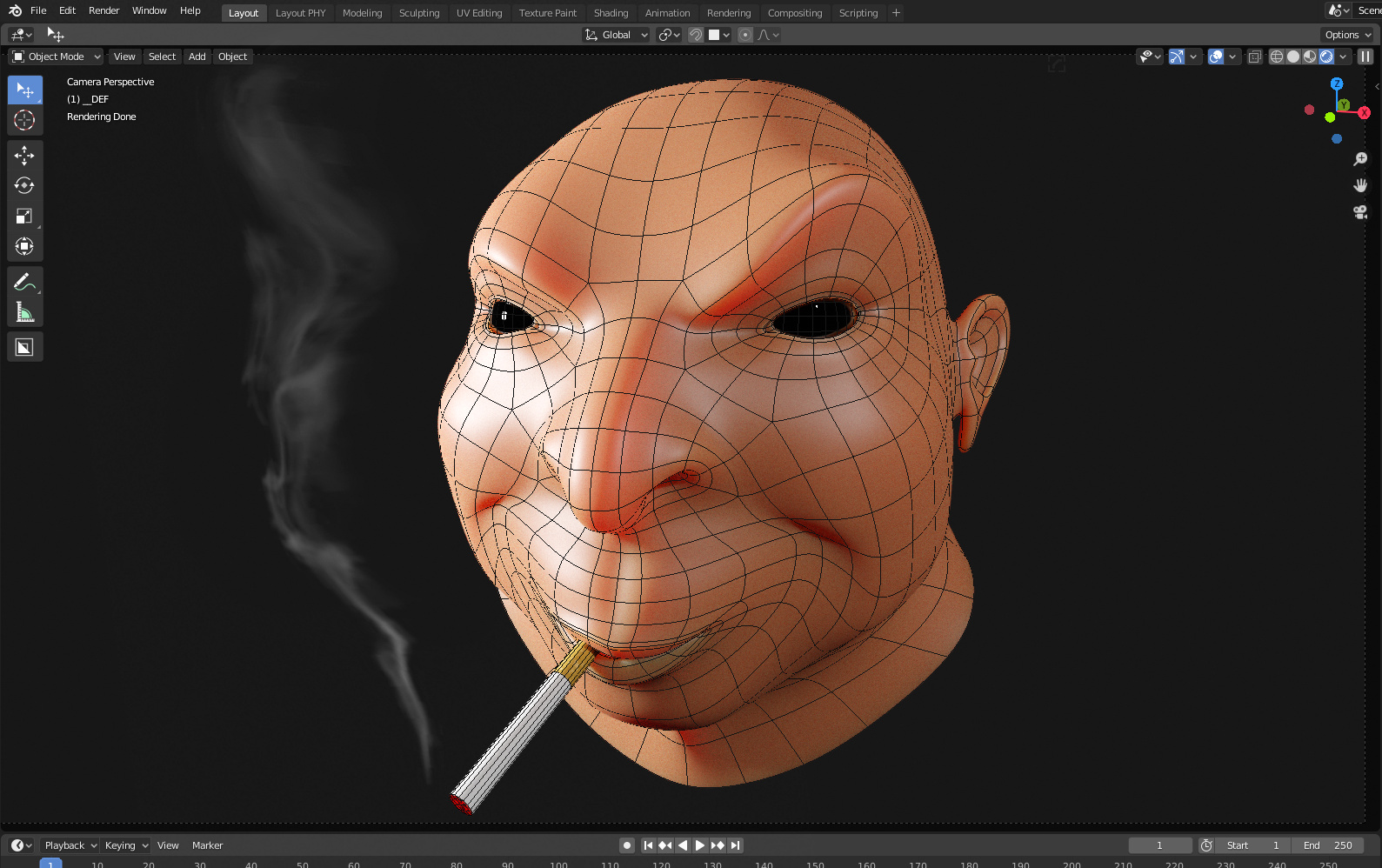 First Sculpt/Retopo in Blender Works in Progress Blender Artists