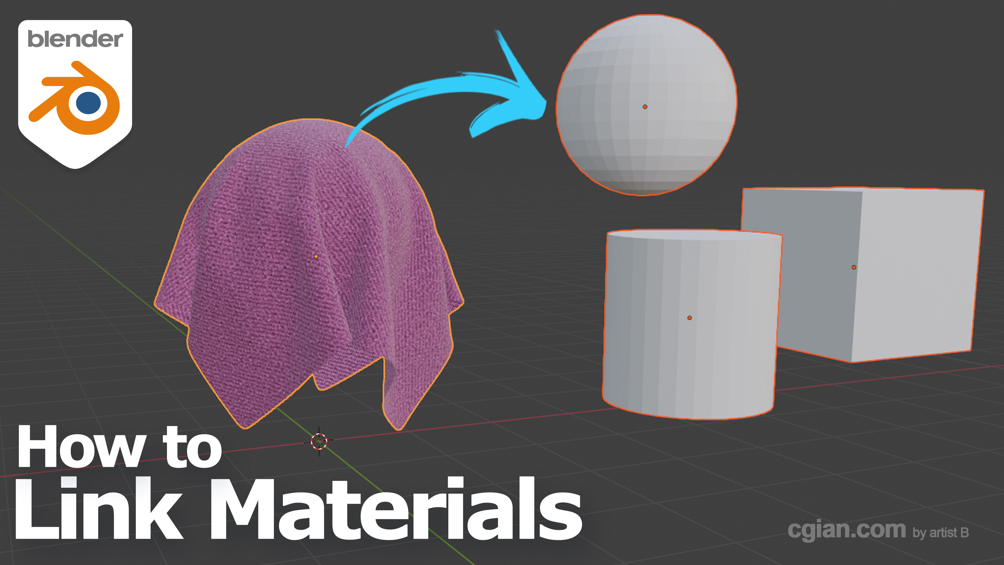 How to apply materials to multiple objects in Blender Tutorials, Tips