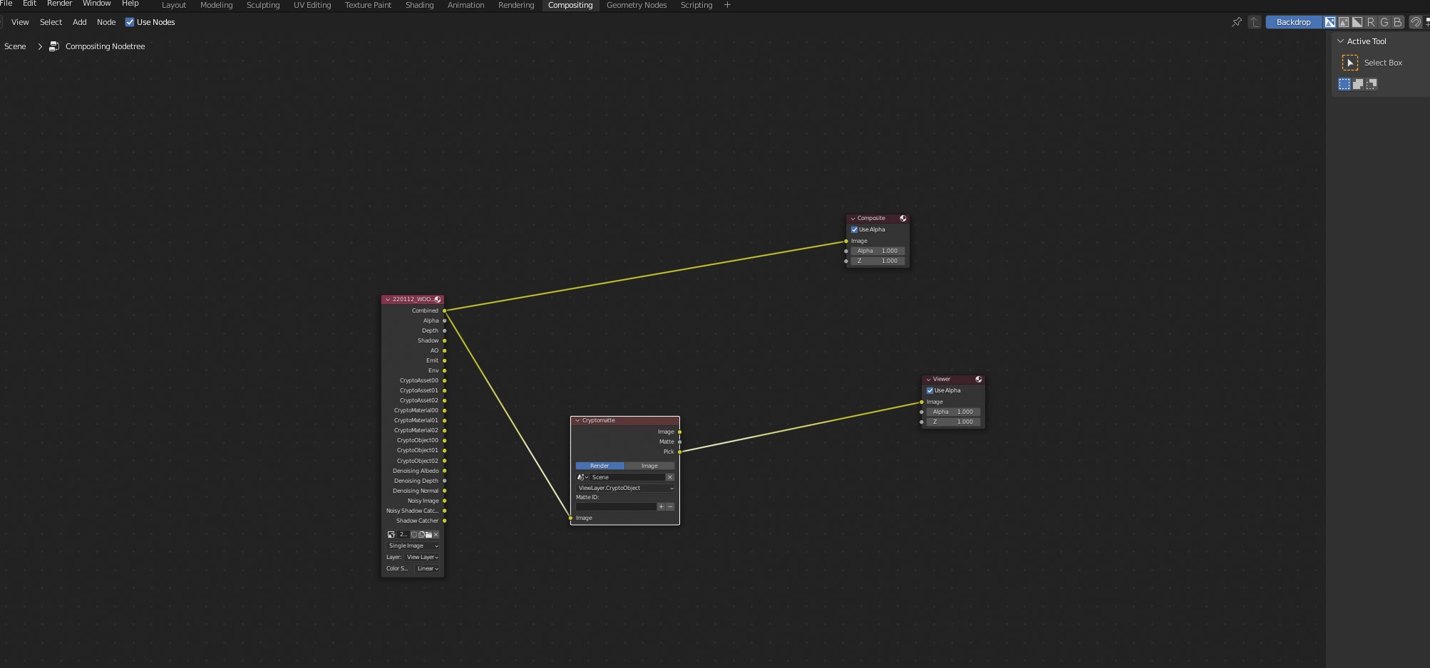 Cryptomatte node not showing any information Compositing and Post