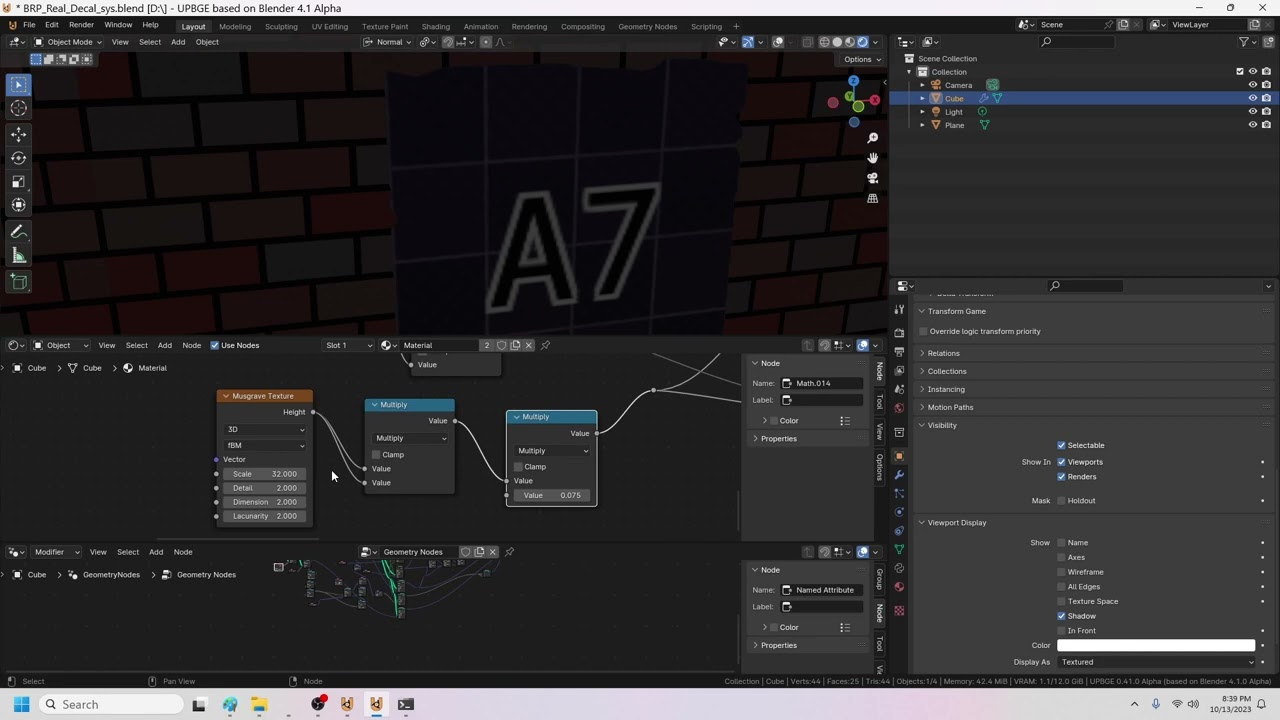 Real blender decal system Finished Projects Blender Artists Community