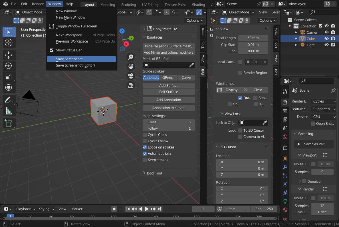Modifying 3D Viewport Sidebar Flyouts Basics & Interface Blender