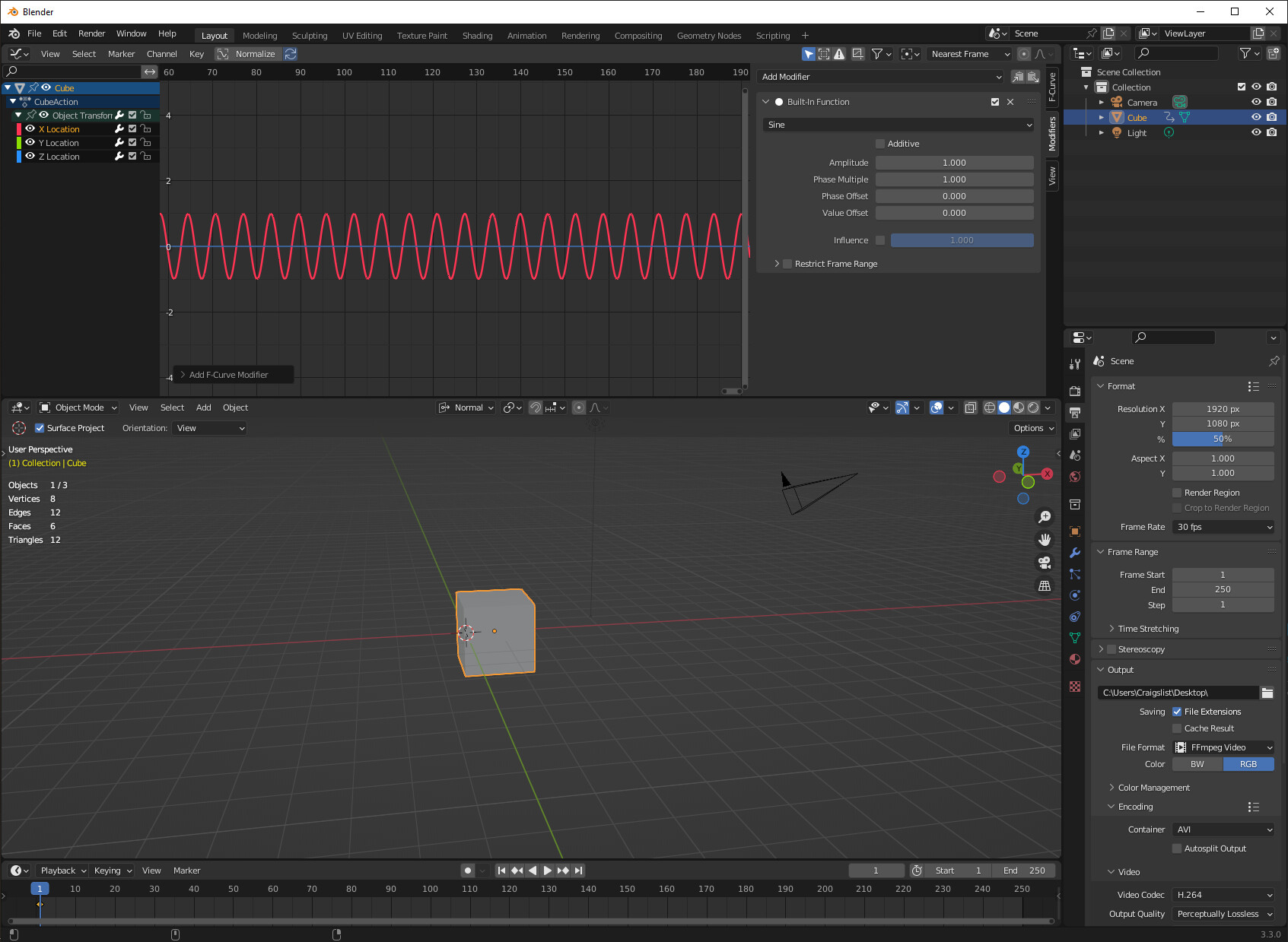 Fcurve modifiers drivers? Animation and Rigging Blender Artists