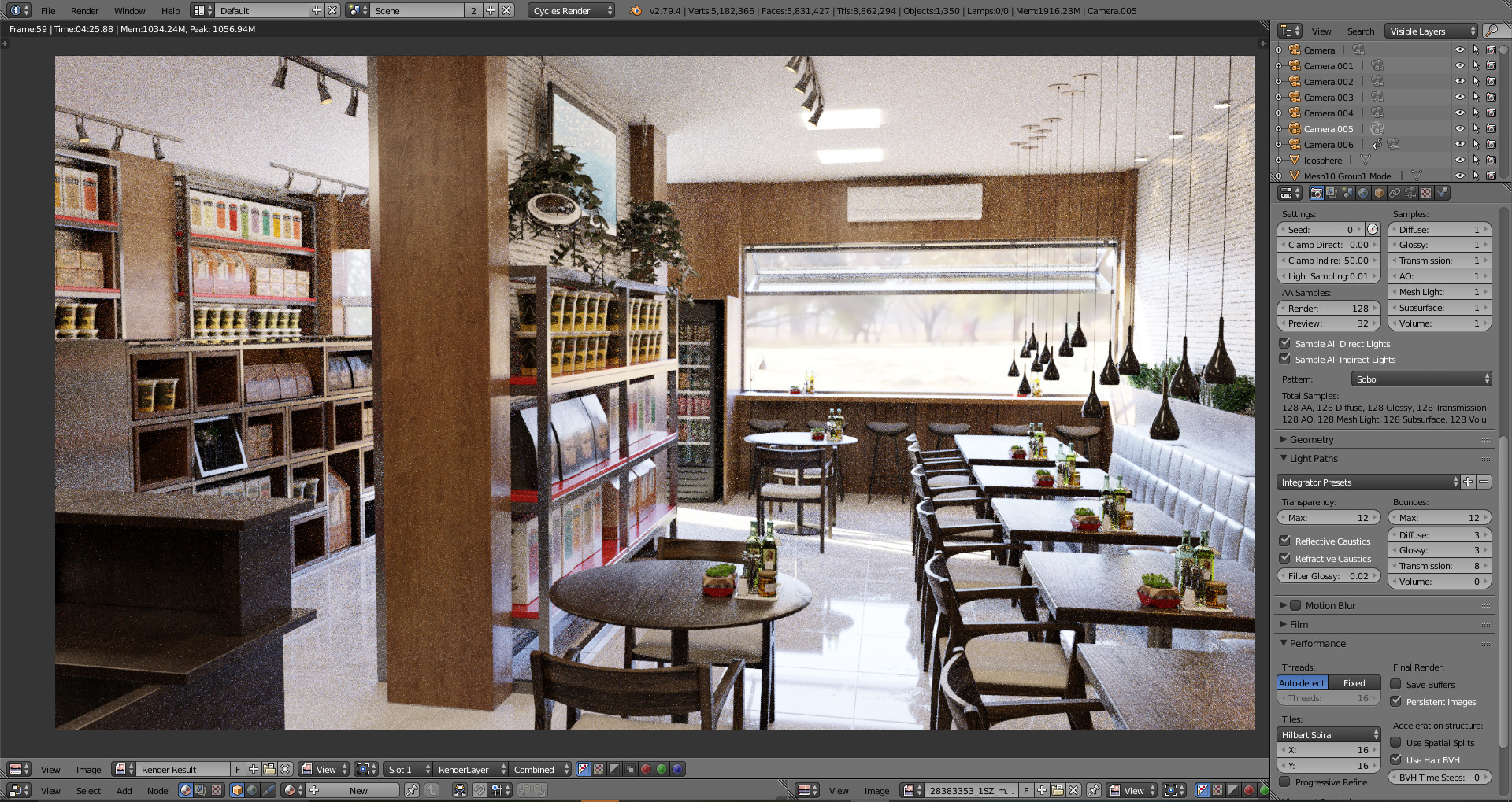 ECycles The fastest render engine for Blender. 3.2 release available