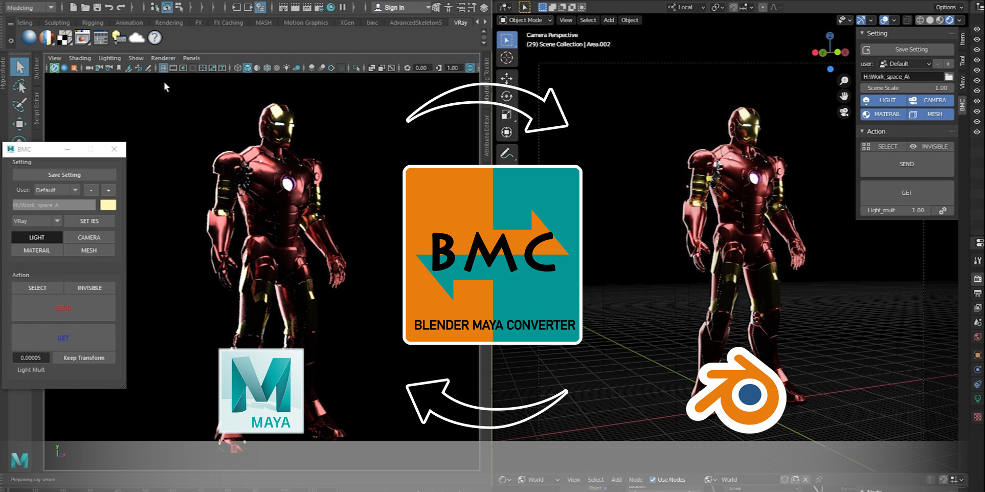 Blender Maya Converter 1.0 Released Scripts and Themes Blender