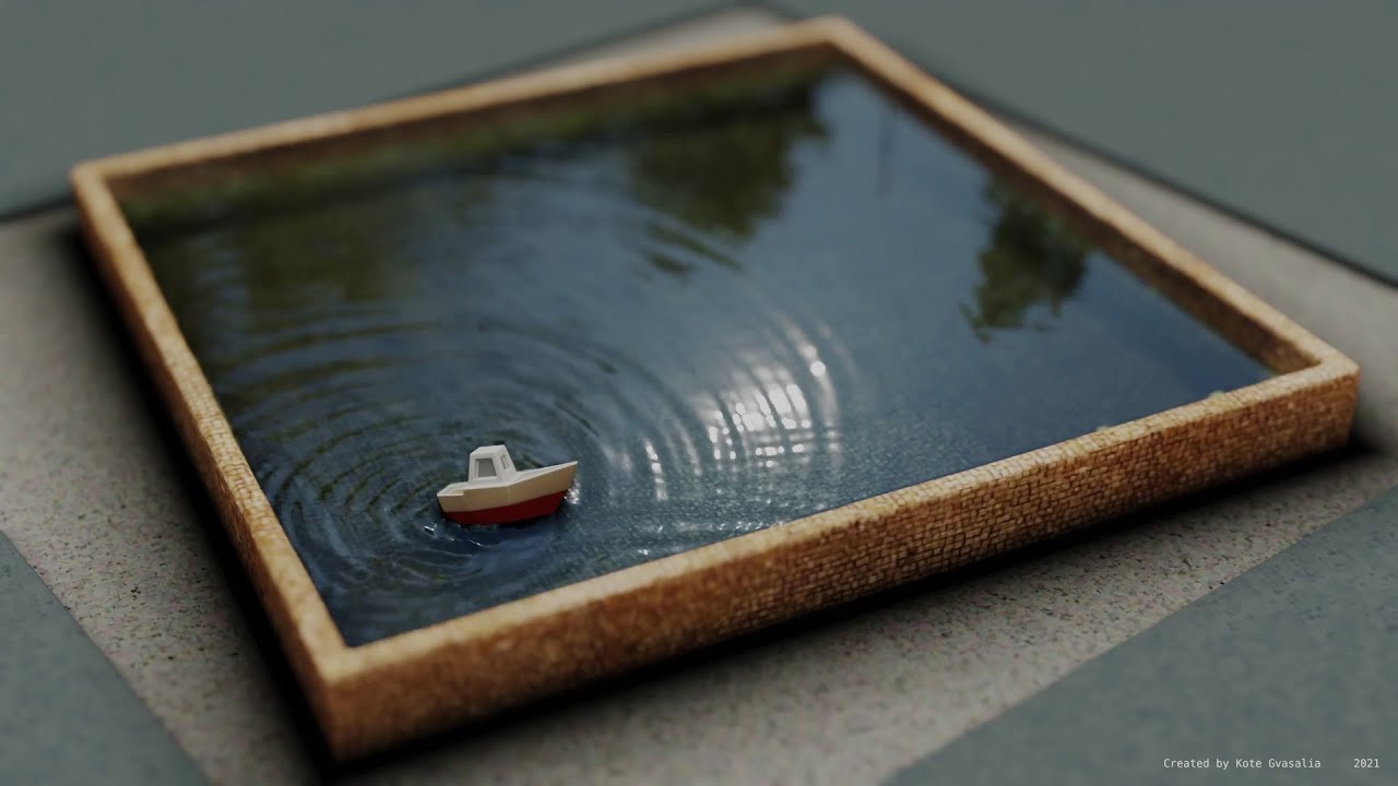 Toy boat animation Finished Projects Blender Artists Community