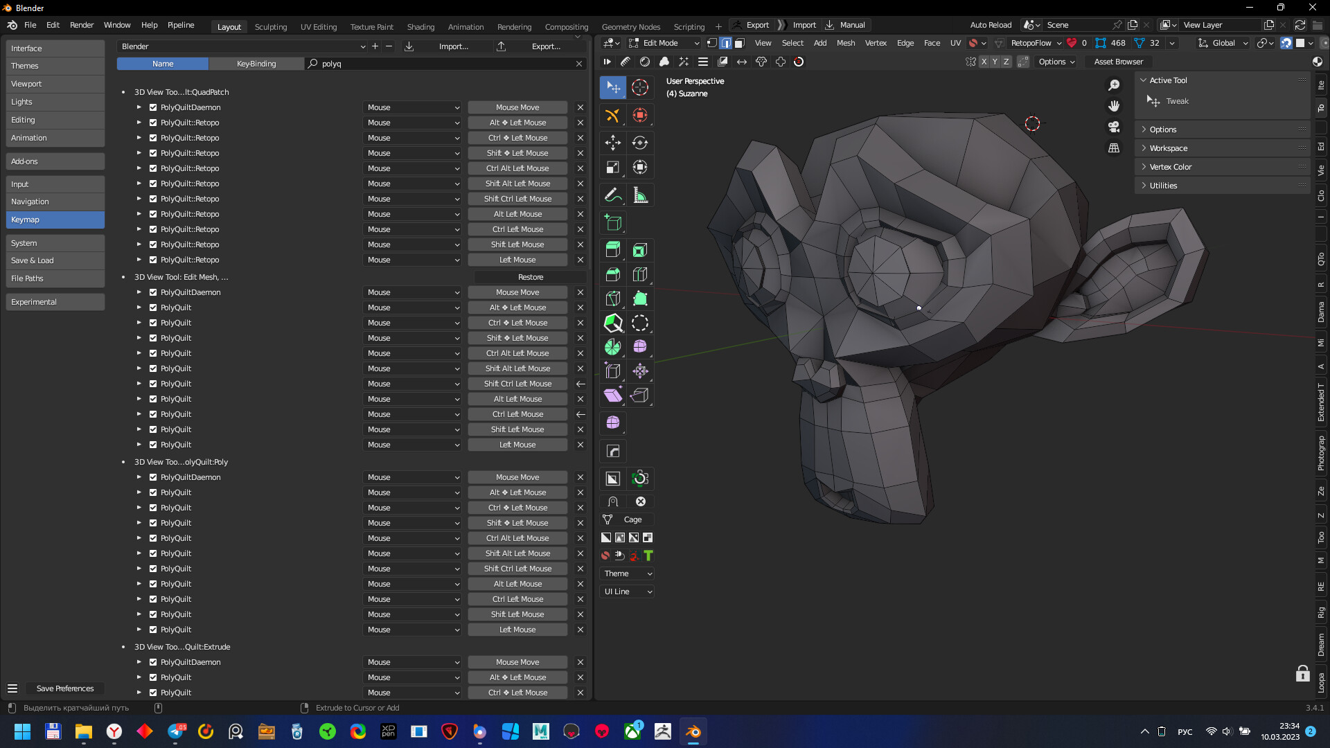 PolyQuilt addon for Blender 2.8 566 by ismailov.dima Released