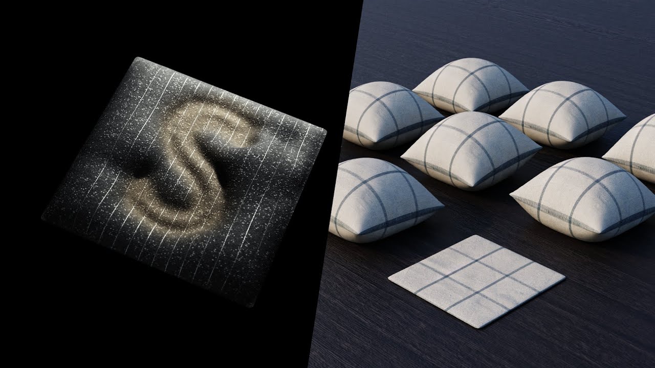 Vellum Cloth Effect with Geometry Nodes in Blender Tutorial