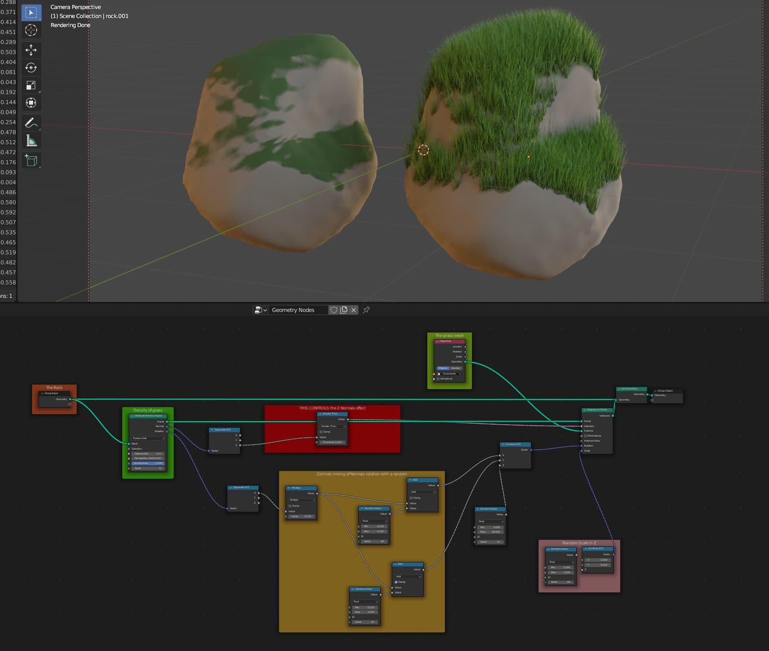 Weight paint on normal map on Z axis 3 Particles and Physics